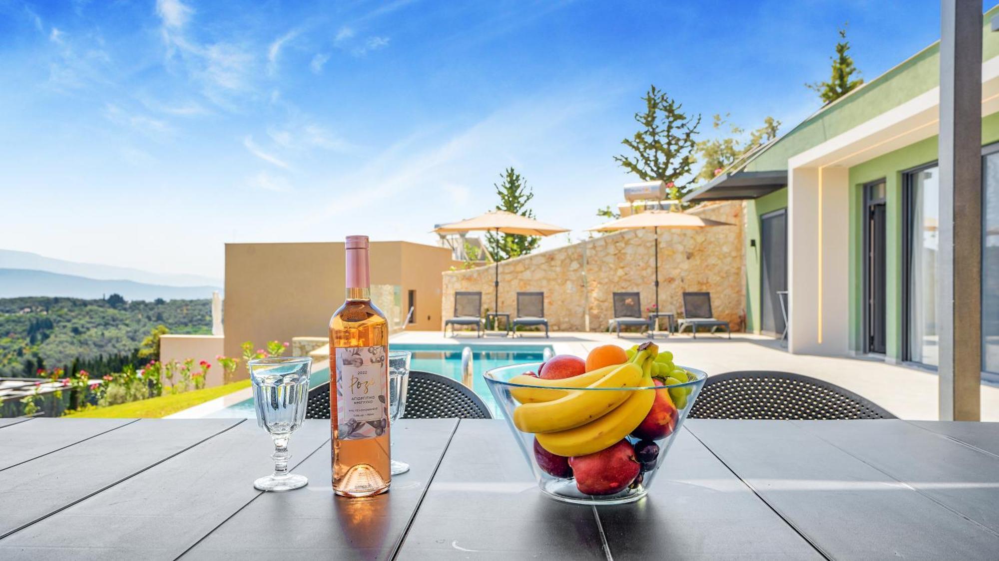 Ecstasy Luxury Villas Apolpaina Exterior foto
